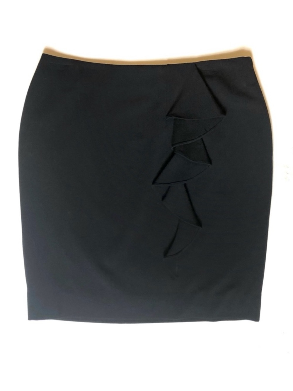 Kenneth Cole Skirt 3 for 15 SALE CLEARANCE Black Skirt with Ruffle Size 4